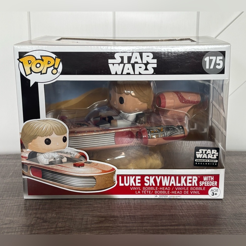 Star Wars Luke Skywalker with Speeder Funko Pop